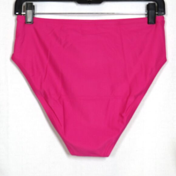 J. Crew Hallie High Waist Bikini Swim Bottom In Fuchsia Size XS - Picture 7 of 11